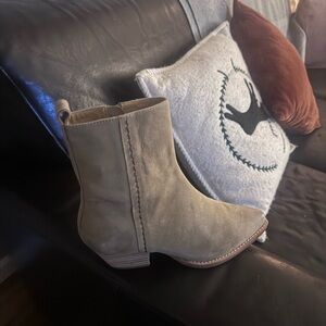 Free People Tan Heeled Boots size 36